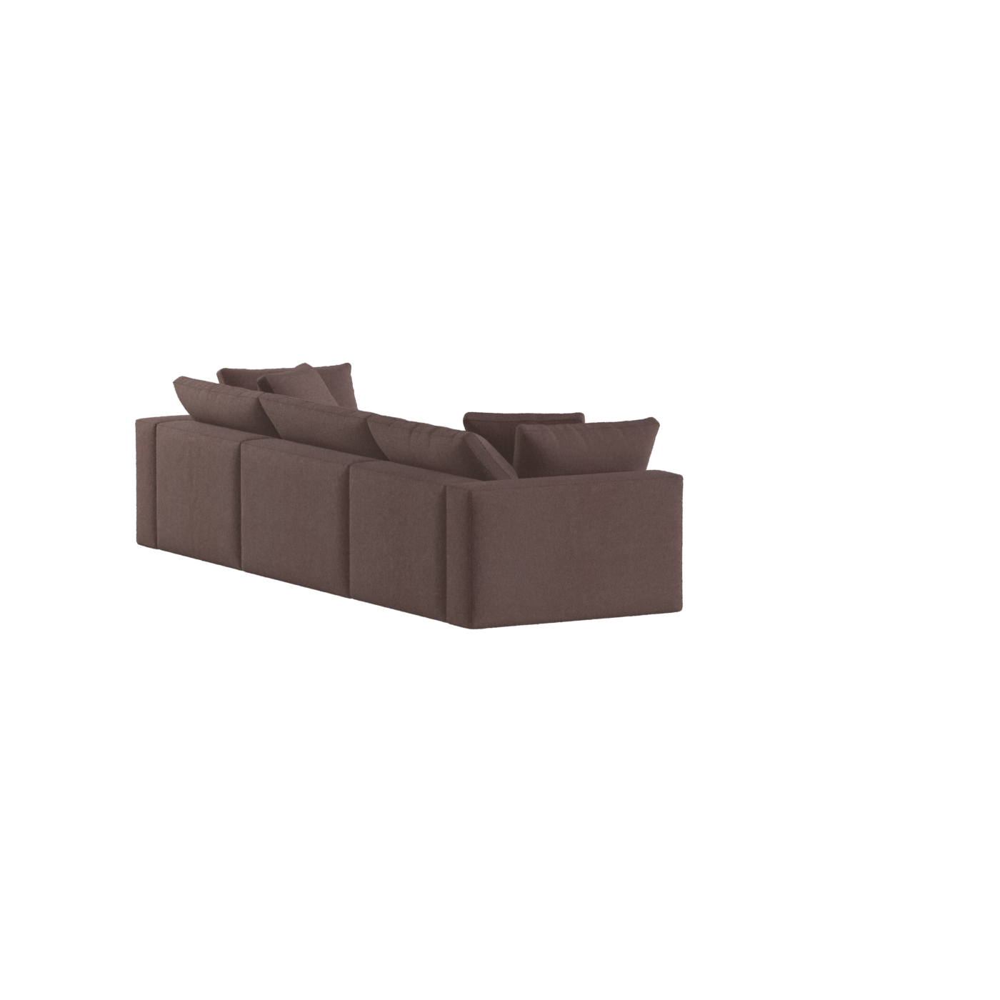 Ari three seater modular corner Sofa With Full Fabric Customisation