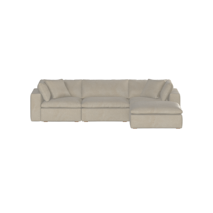 Ari three seater modular corner Sofa With Full Fabric Customisation