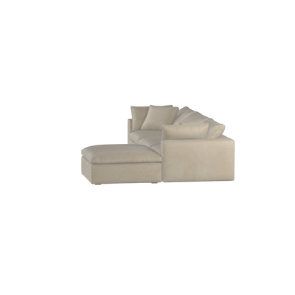 Ari three seater modular corner Sofa With Full Fabric Customisation