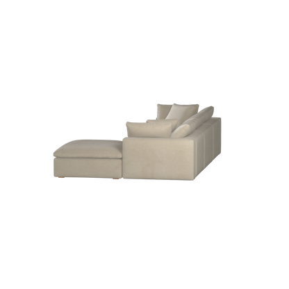 Ari three seater modular corner Sofa With Full Fabric Customisation