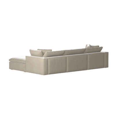 Ari three seater modular corner Sofa With Full Fabric Customisation