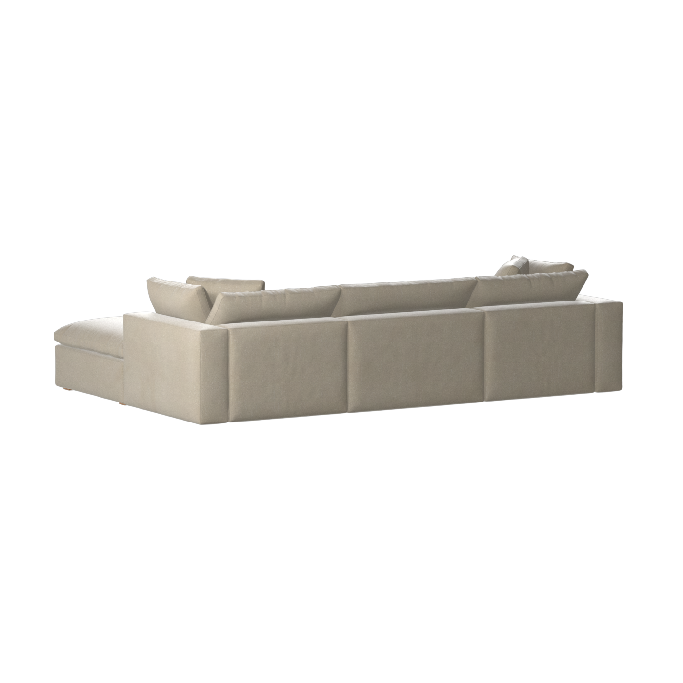 Ari three seater modular corner Sofa With Full Fabric Customisation