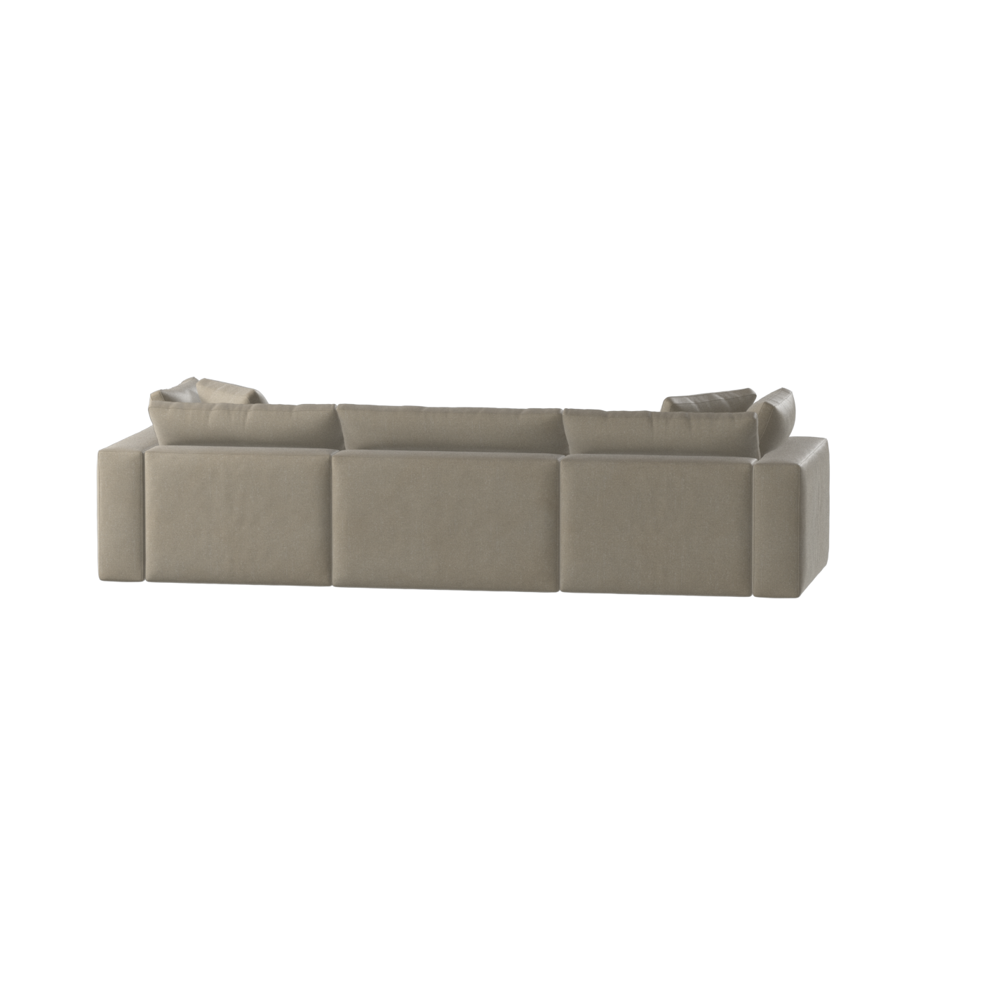 Ari three seater modular corner Sofa With Full Fabric Customisation