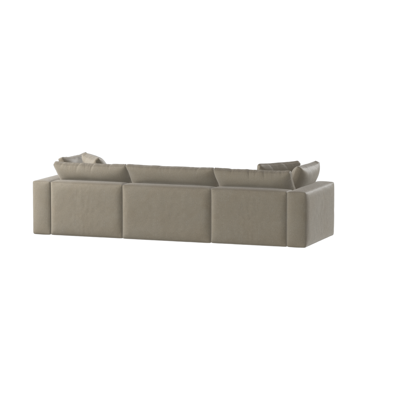 Ari three seater modular corner Sofa With Full Fabric Customisation