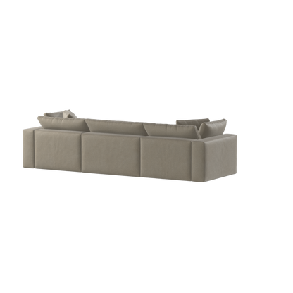 Ari three seater modular corner Sofa With Full Fabric Customisation