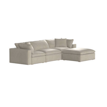 Ari three seater modular corner Sofa With Full Fabric Customisation