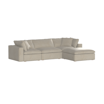 Ari three seater modular corner Sofa With Full Fabric Customisation