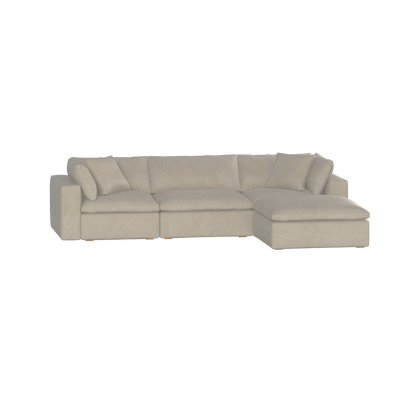 Ari three seater modular corner Sofa With Full Fabric Customisation