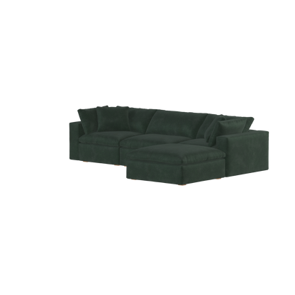 Ari three seater modular corner Sofa With Full Fabric Customisation