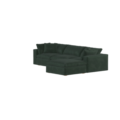 Ari three seater modular corner Sofa With Full Fabric Customisation