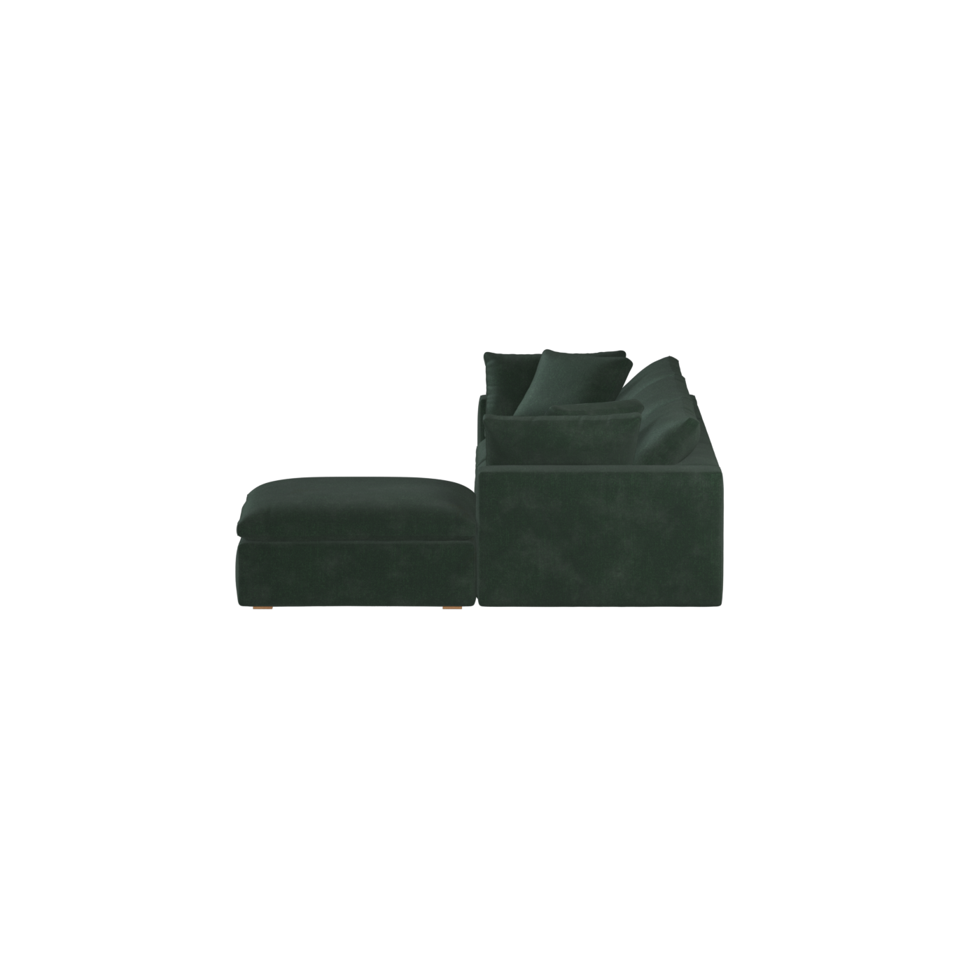 Ari three seater modular corner Sofa With Full Fabric Customisation
