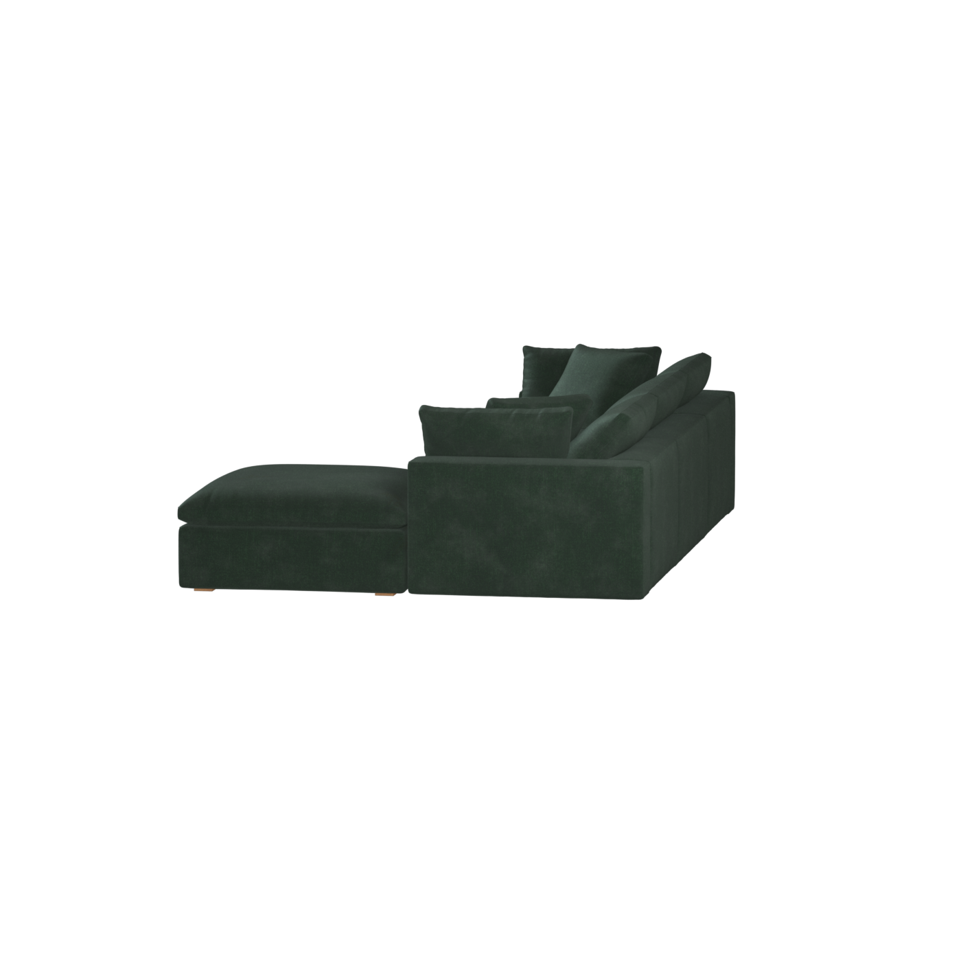 Ari three seater modular corner Sofa With Full Fabric Customisation