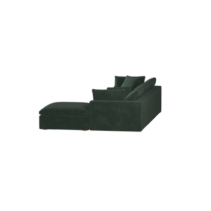 Ari three seater modular corner Sofa With Full Fabric Customisation