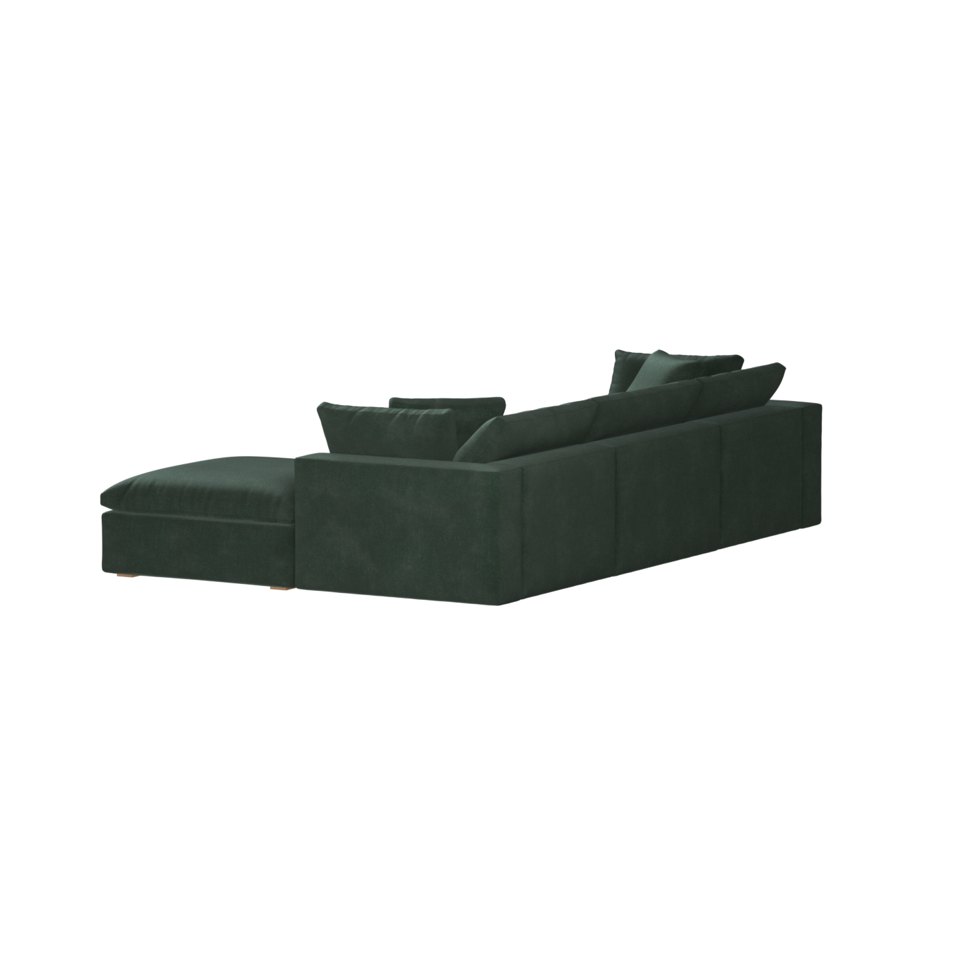 Ari three seater modular corner Sofa With Full Fabric Customisation