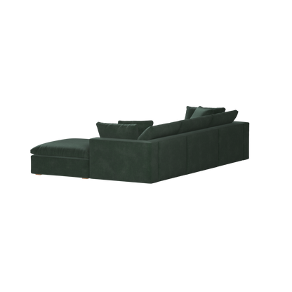 Ari three seater modular corner Sofa With Full Fabric Customisation