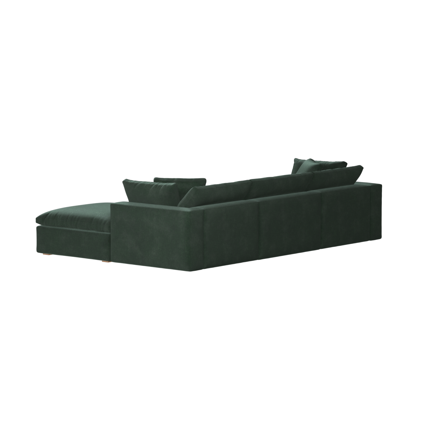 Ari three seater modular corner Sofa With Full Fabric Customisation