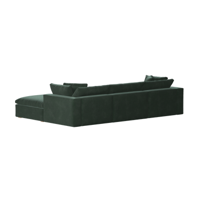 Ari three seater modular corner Sofa With Full Fabric Customisation
