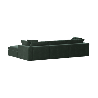 Ari three seater modular corner Sofa With Full Fabric Customisation