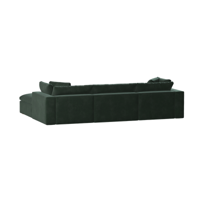 Ari three seater modular corner Sofa With Full Fabric Customisation