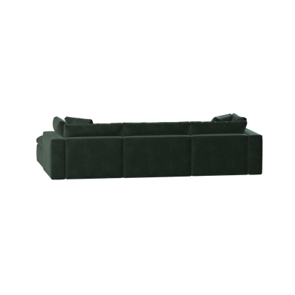 Ari three seater modular corner Sofa With Full Fabric Customisation