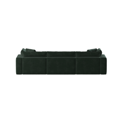 Ari three seater modular corner Sofa With Full Fabric Customisation