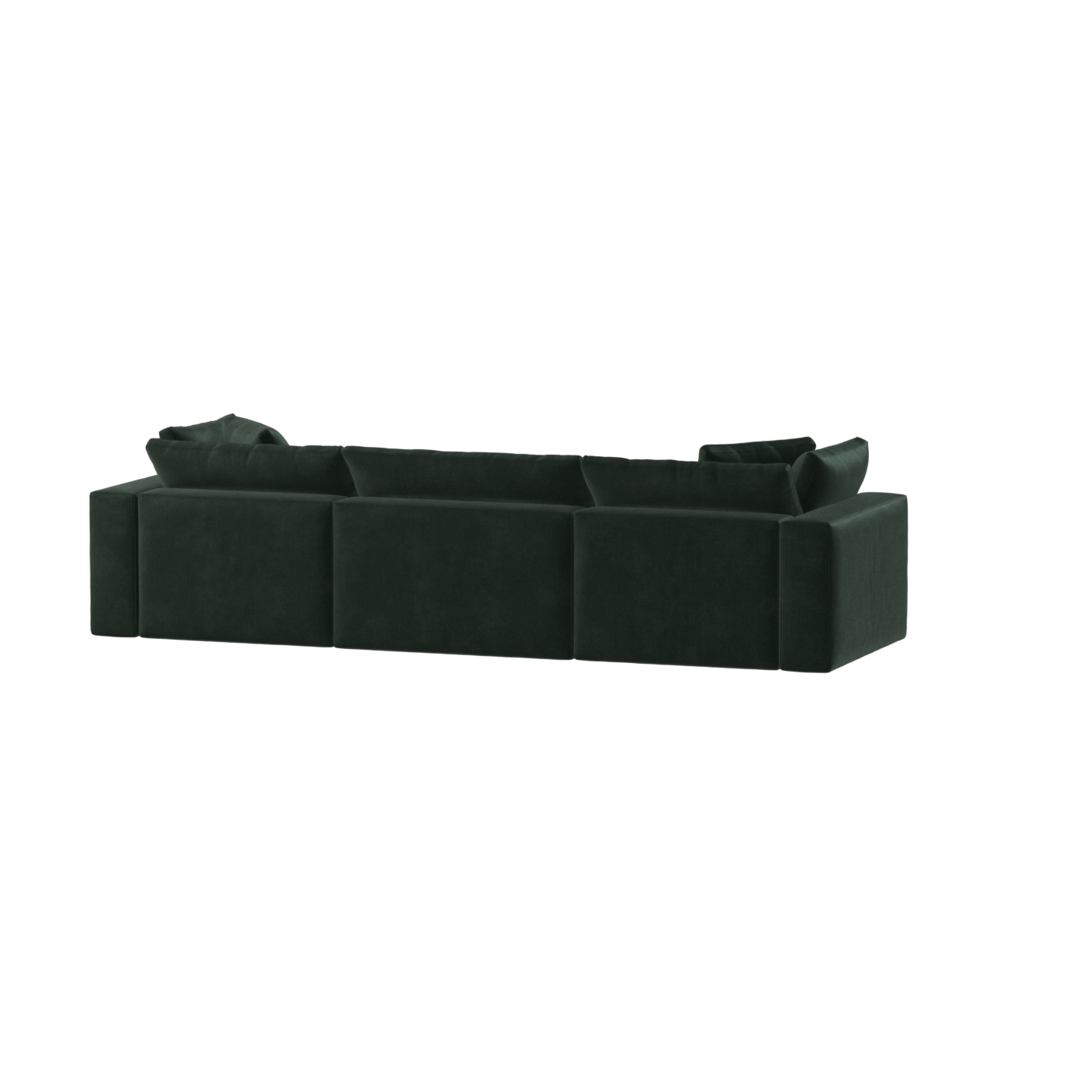 Ari three seater modular corner Sofa With Full Fabric Customisation