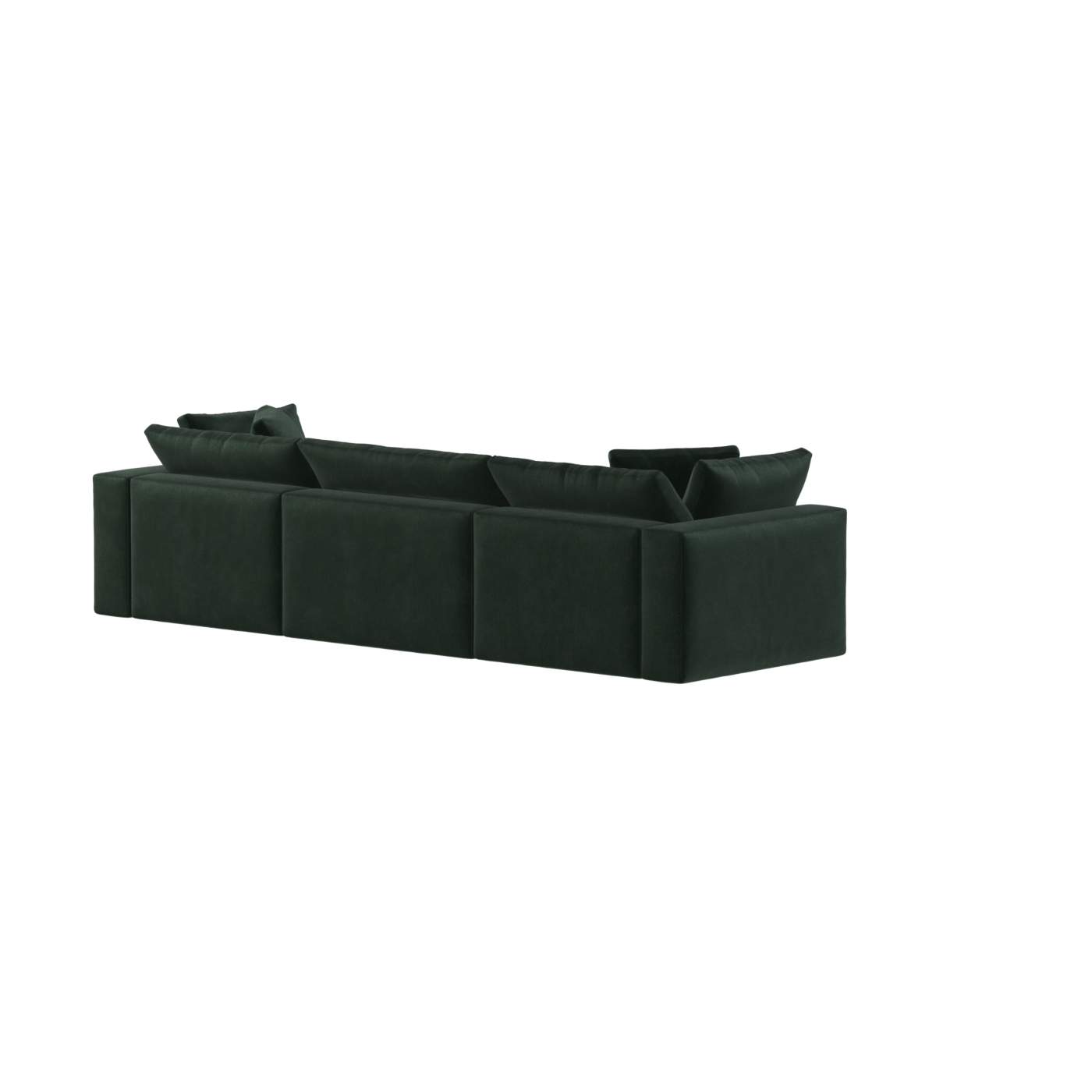 Ari three seater modular corner Sofa With Full Fabric Customisation
