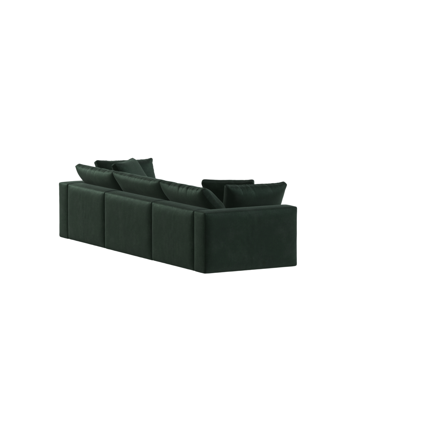 Ari three seater modular corner Sofa With Full Fabric Customisation
