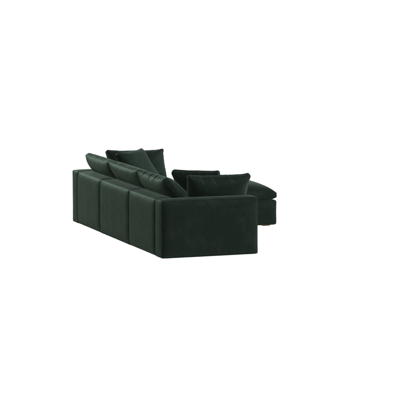 Ari three seater modular corner Sofa With Full Fabric Customisation