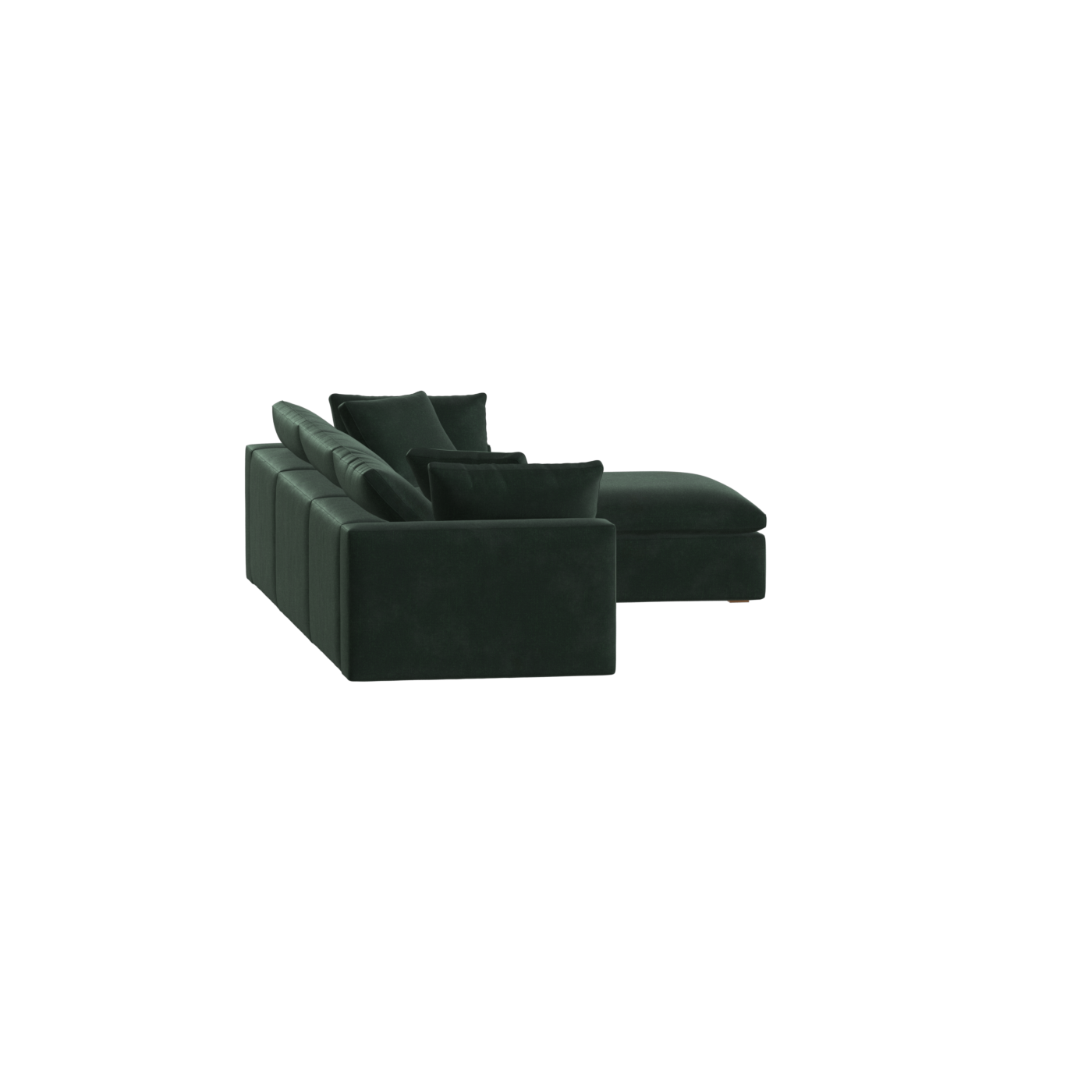 Ari three seater modular corner Sofa With Full Fabric Customisation