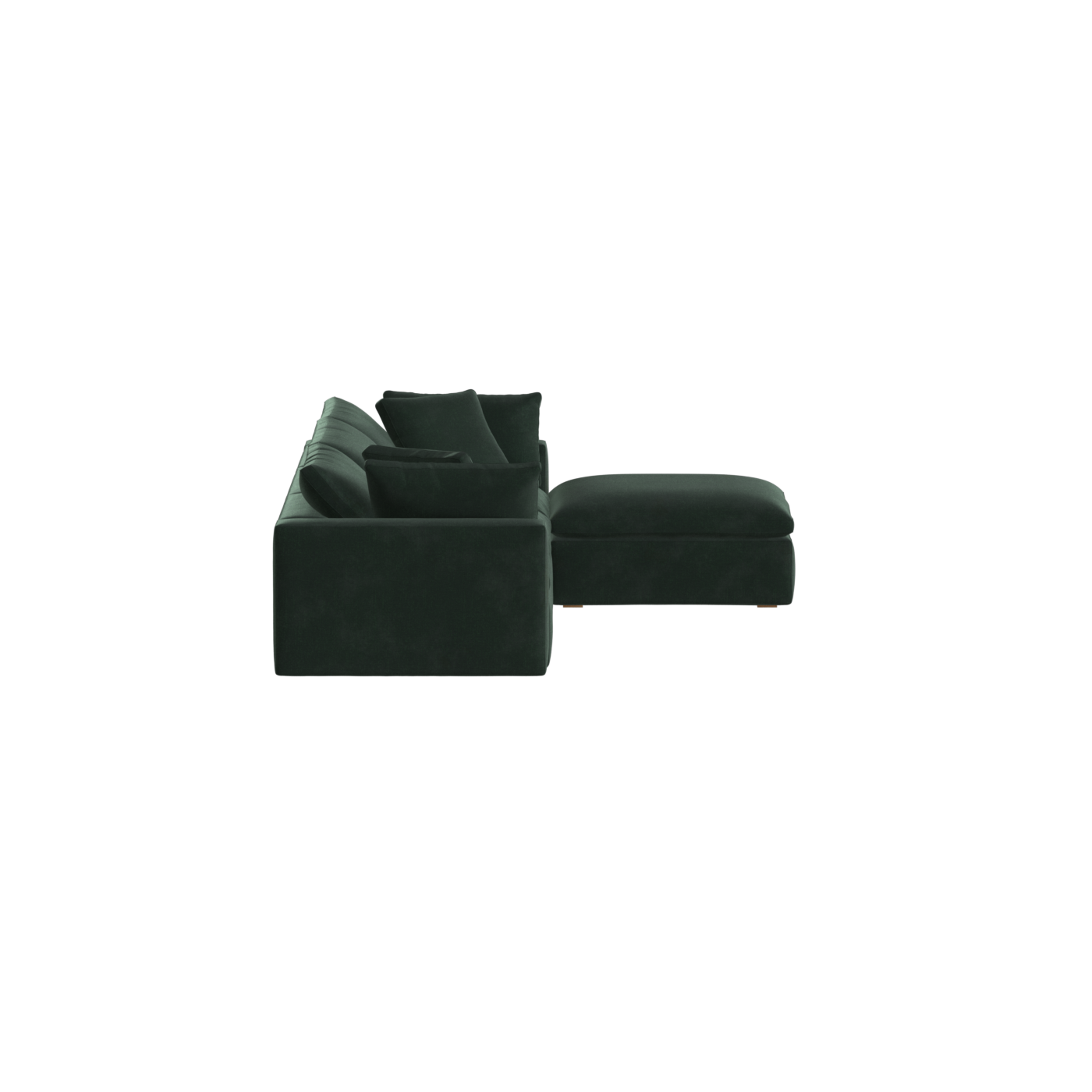 Ari three seater modular corner Sofa With Full Fabric Customisation