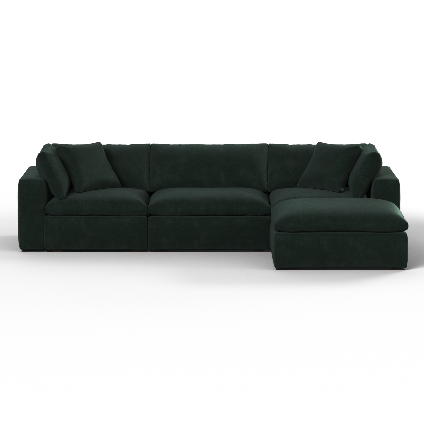 Ari three seater modular corner Sofa With Full Fabric Customisation