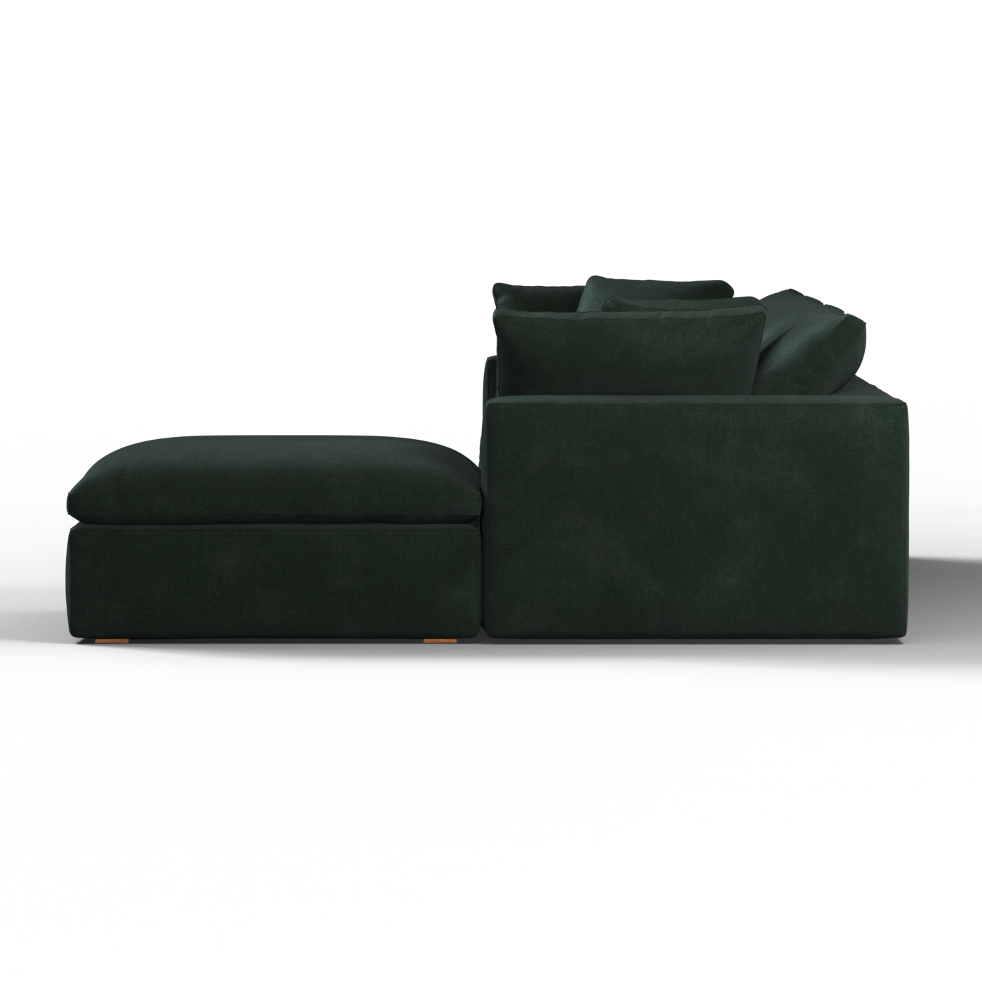 Ari three seater modular corner Sofa With Full Fabric Customisation