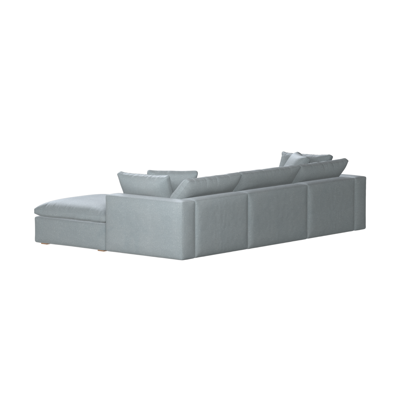 Ari three seater modular corner Sofa With Full Fabric Customisation