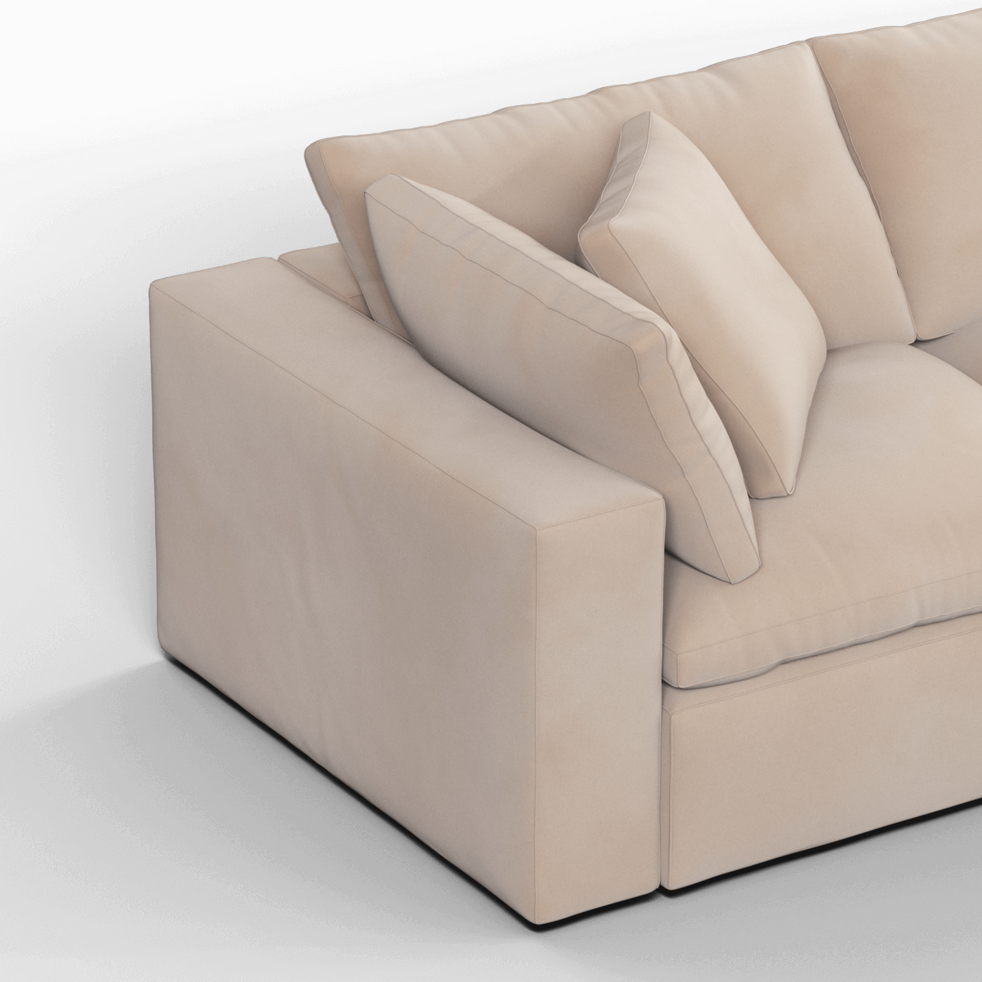 Ari three seater modular corner Sofa