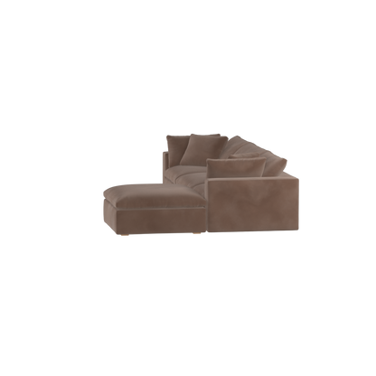 Ari three seater modular corner Sofa With Full Fabric Customisation