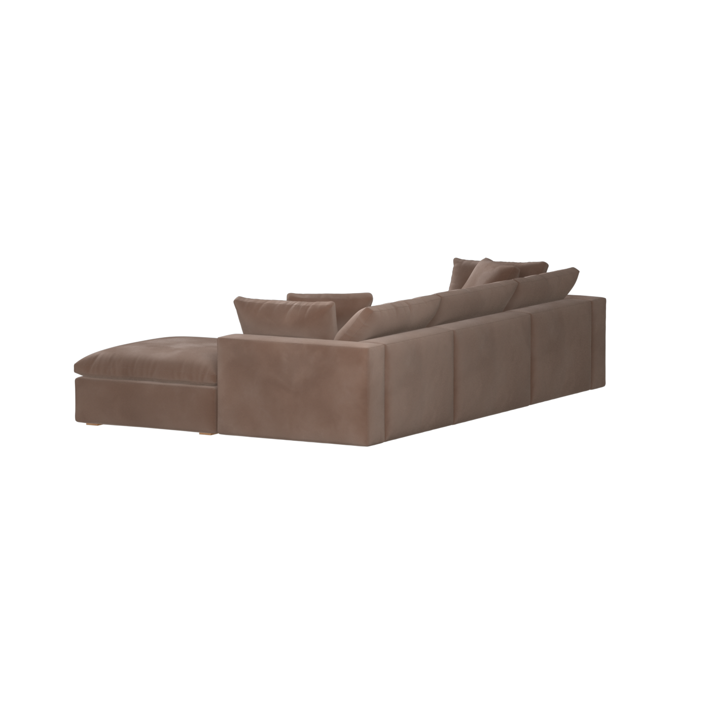 Ari three seater modular corner Sofa With Full Fabric Customisation
