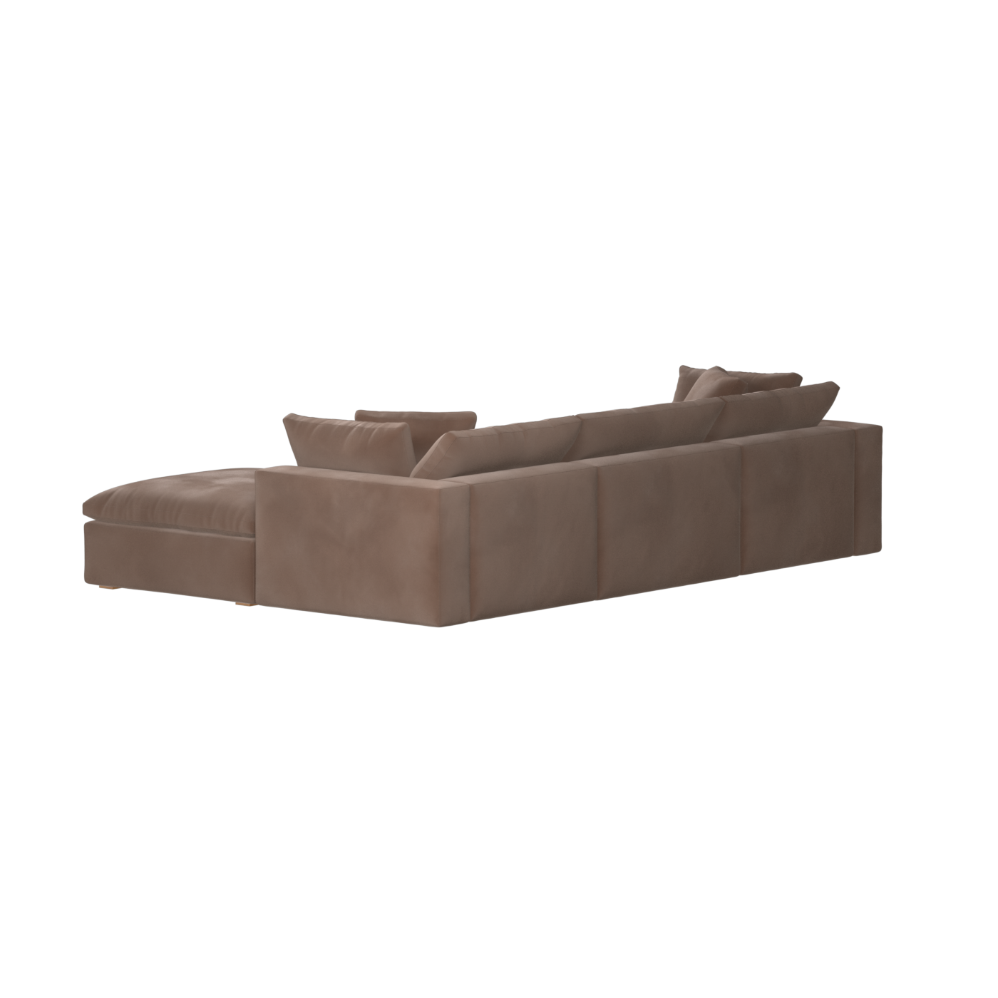 Ari three seater modular corner Sofa With Full Fabric Customisation