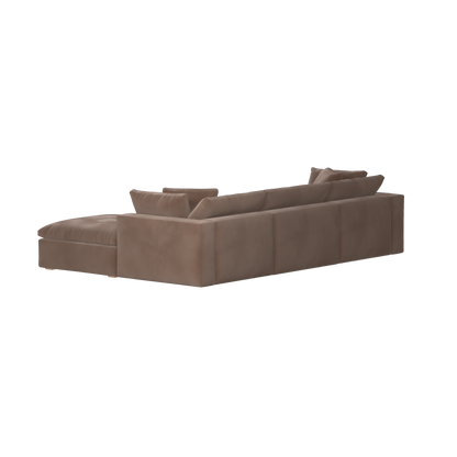 Ari three seater modular corner Sofa With Full Fabric Customisation