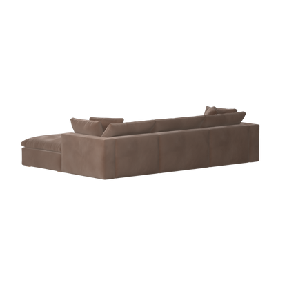 Ari three seater modular corner Sofa With Full Fabric Customisation
