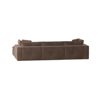 Ari three seater modular corner Sofa With Full Fabric Customisation