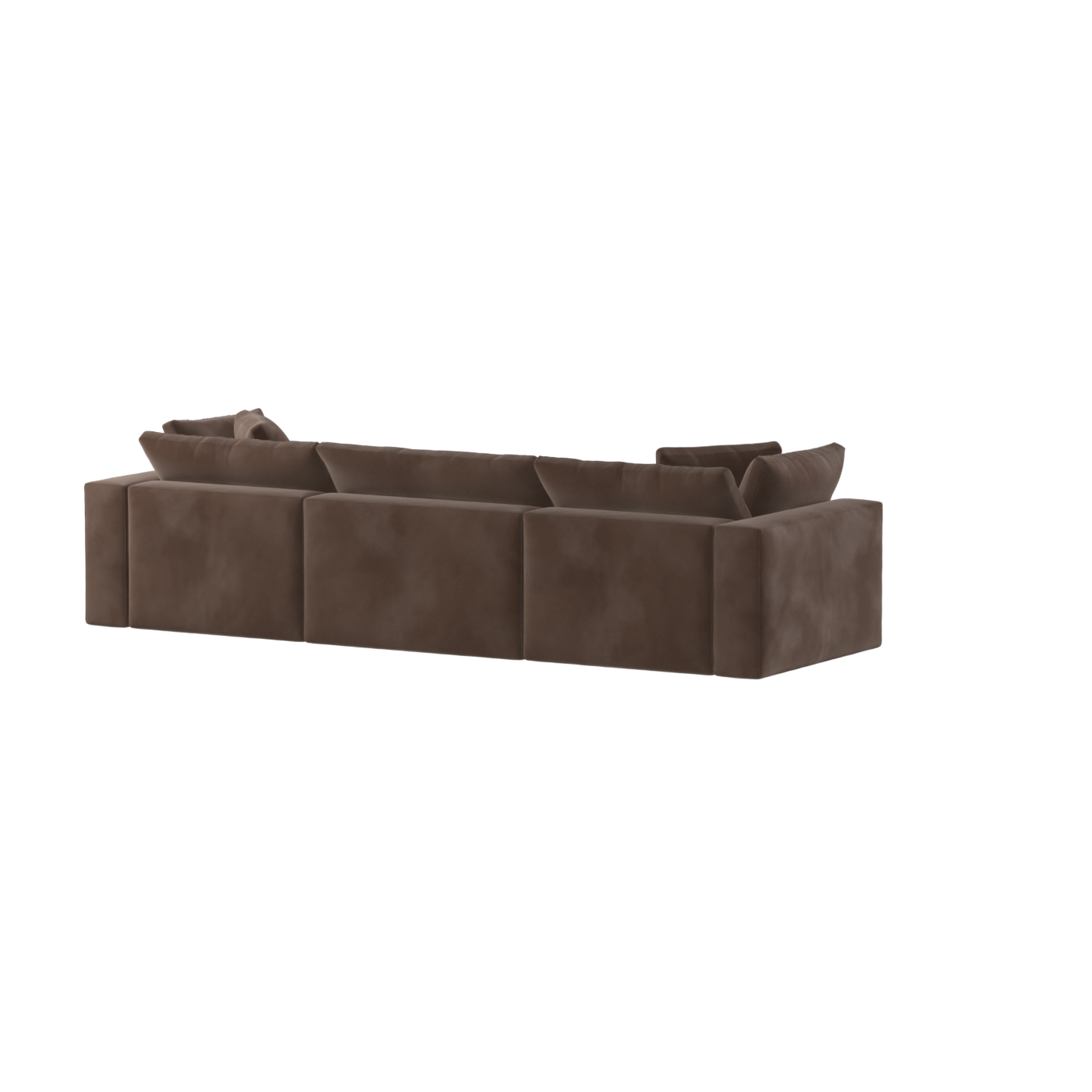 Ari three seater modular corner Sofa With Full Fabric Customisation