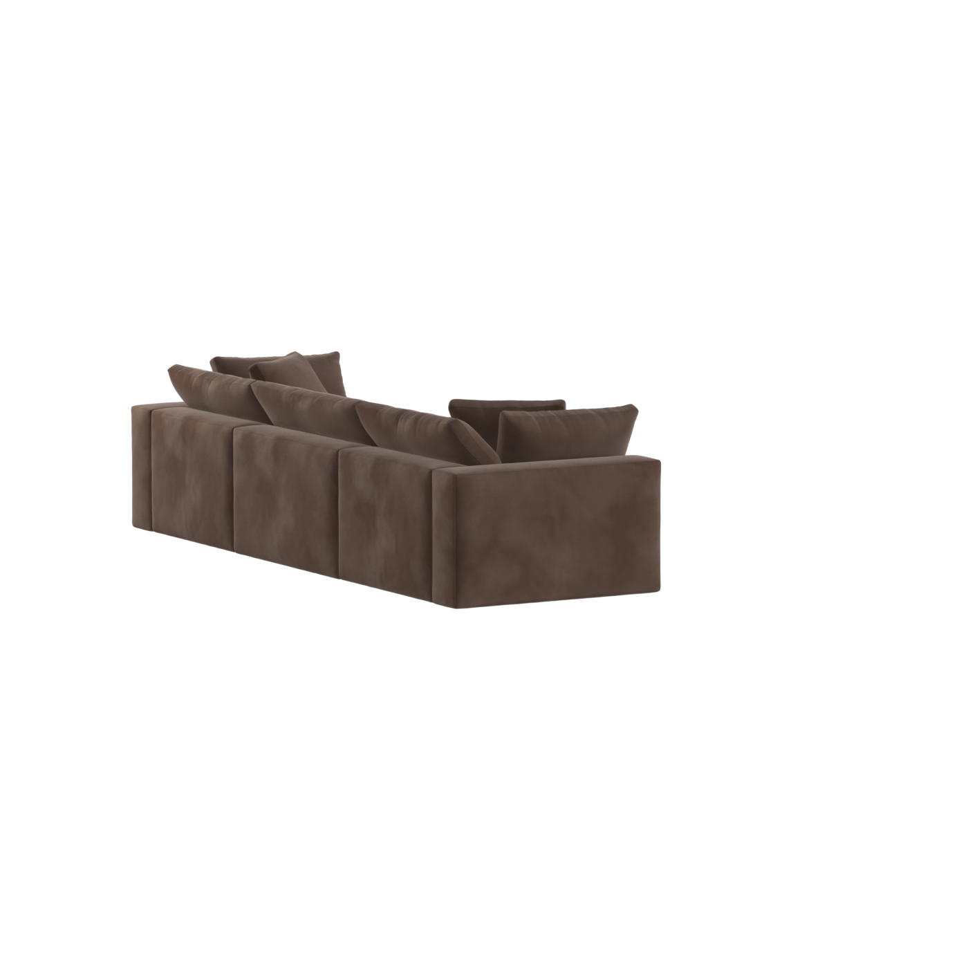 Ari three seater modular corner Sofa With Full Fabric Customisation