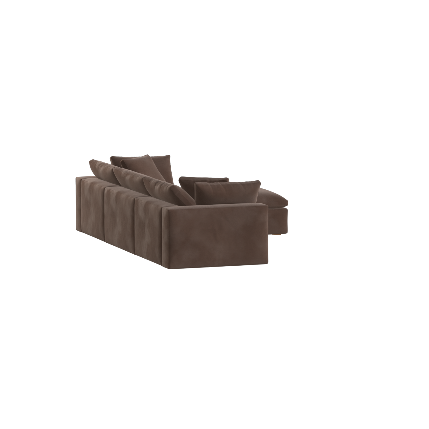 Ari three seater modular corner Sofa With Full Fabric Customisation