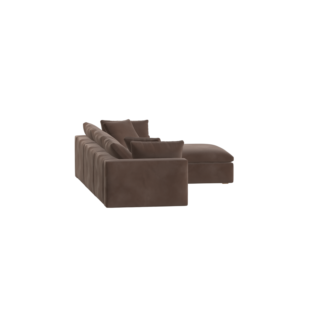 Ari three seater modular corner Sofa With Full Fabric Customisation