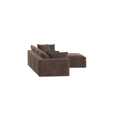 Ari three seater modular corner Sofa With Full Fabric Customisation