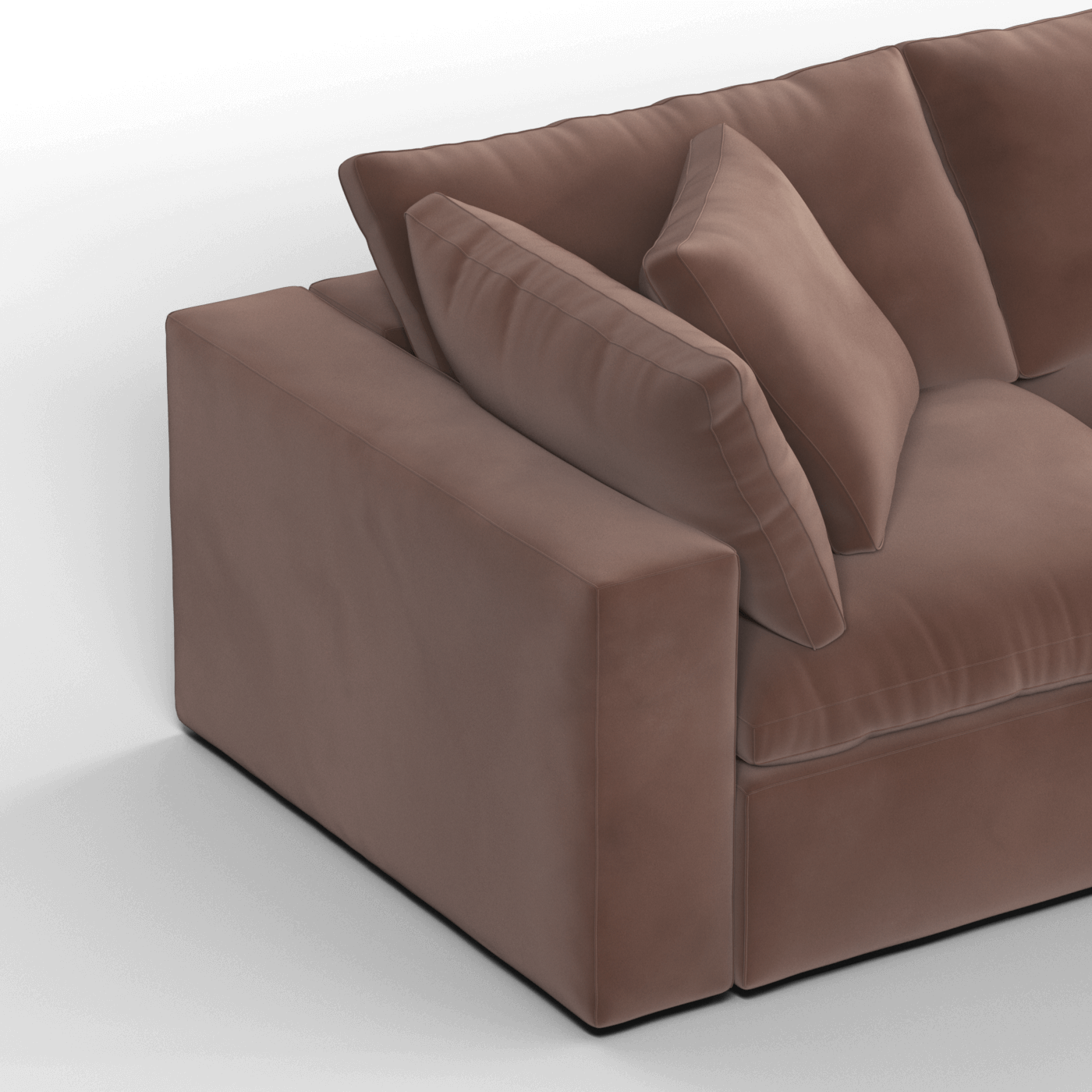 Ari three seater modular corner Sofa