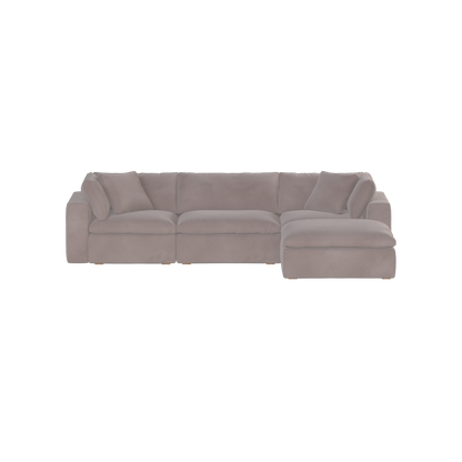 Ari three seater modular corner Sofa With Full Fabric Customisation