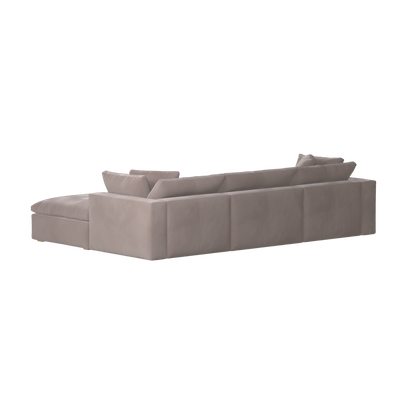 Ari three seater modular corner Sofa With Full Fabric Customisation
