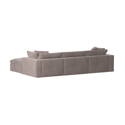 Ari three seater modular corner Sofa With Full Fabric Customisation